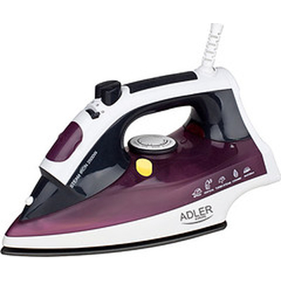 Product Σίδερο Ατμού Adler AD 5022 Dry & Ceramic soleplate Purple, 2200 W base image