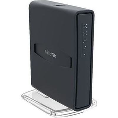 Product Router Mikrotik hAP ac lite Tower Black (PoE) base image