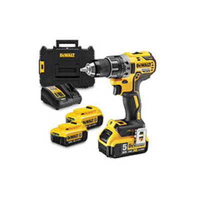Product Δραπανοκατσάβιδο Dewalt 18V cordless + angle bit driver DCD791P3A base image