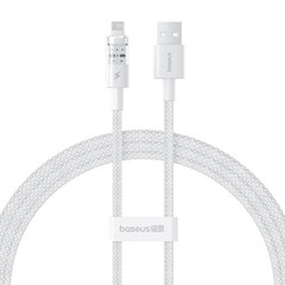 Product Καλώδιo USB Baseus Gem USB to IP 2.4A fast charging 2m White base image
