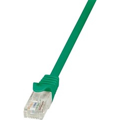 Product Καλώδιο Δικτύου Lanberg Cat.6 UTP 1.5M Green FLUKE PASSED 10-PACK base image