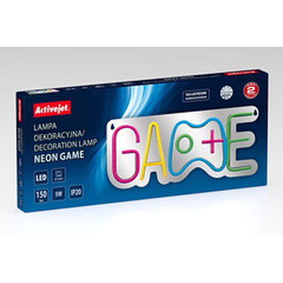 Product Διακοσμητικό Φωτιστικό Activejet Neon LED AJE-NEON Game base image