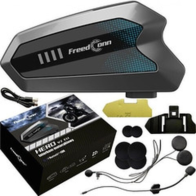 Product Ενδοεπικοινωνία Μηχανής FreedConn HERO V2 EU motorcycle intercom base image