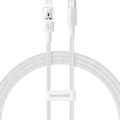 Product Καλώδιo USB Baseus Gem USB-C to iP fast charging 1m 20W White base image