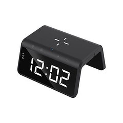 Product Επιτραπέζιο Ρολόι Φορτιστής Havit W320 - 6 IN 1 Black base image