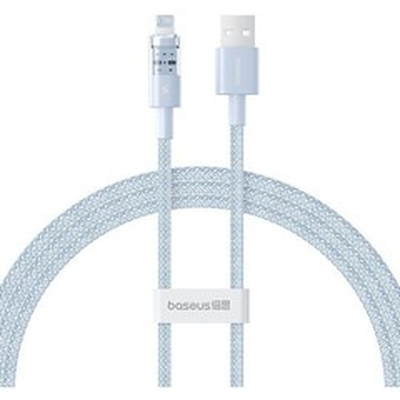 Product Καλώδιo USB Baseus Gem USB to IP 2.4A fast charging 2m Blue base image