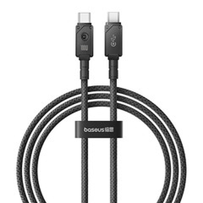 Product Καλώδιo USB Baseus Unbreakable Type-C to Type-C 1m Black base image