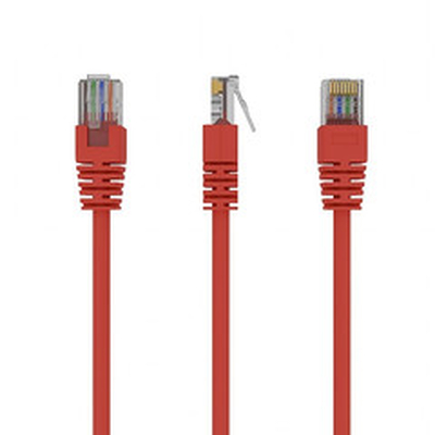 Product Καλώδιο Δικτύου Lanberg cat.5E UTP 2M Red FLUKE PASSED 10-PACK base image