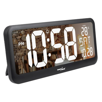 Product Ψηφιακό Ρολόι Επιτραπέζιο Maclean with Temperature 37x17cm LCD & Battery Operated base image