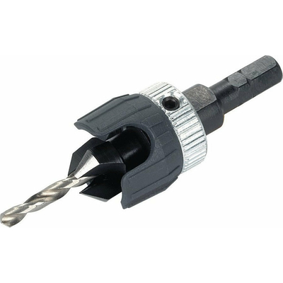 Product Τρυπάνι Wolfcraft 2544000 - 3,2-12mm Screw Starter With Countersink and Depth Stop base image