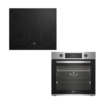Product Σετ Εντοιχισμού Beko HIC 64402 E BBIM12300XDSE Inox base image
