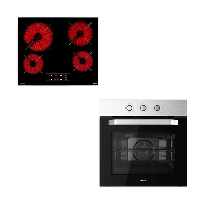 Product Σετ Εντοιχισμού ΤΕΚΑ TBC 64010 TTC HCB 6525 Inox base image