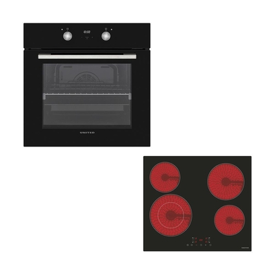 Product Σετ Εντοιχισμού United UBH-60464 UBO 68658TPB Black base image