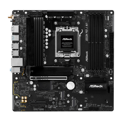 Product Motherboard ASRock B850M Pro-A WIFI - micro ATX - Socket AM5 - AMD B850 base image