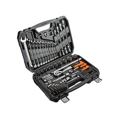 Product Καστάνια με Καρυδάκια Neo Tools Socket wrenches 1/4", 1/2", set of 77, CrV base image