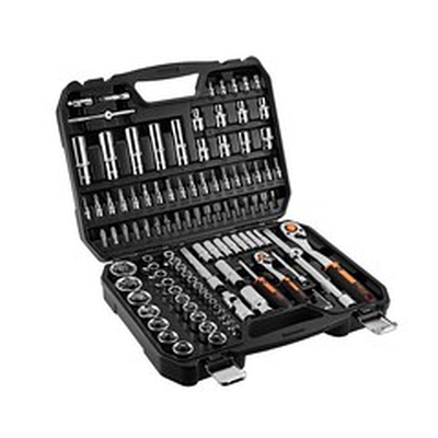 Product Καστάνια με Καρυδάκια Neo Tools Socket wrenches 1/4", 1/2", set of 110 pcs, CrV base image