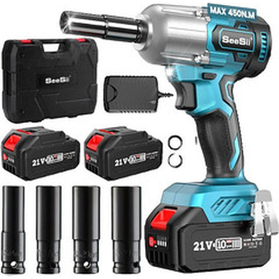 Product Μπουλονόκλειδο Graphite 450Nm Energy+ brushless impact wrench base image