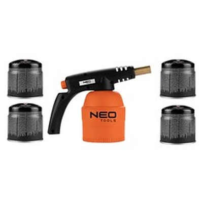 Product Φλόγιστρο Neo Tools Gas blowtorch for cartridges 190 g + 4 cartridges base image