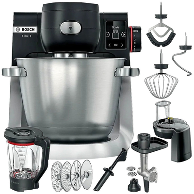 Product Κουζινομηχανή Bosch Series 6 5,5l Silver Black (MUMS6ZS34) base image