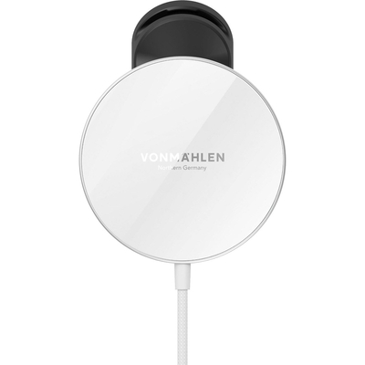 Product Βάση Κινητού Αυτοκινήτου Vonmahlen Charging Pad Aura white (AUC00006) base image