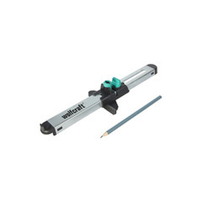 Product Μονταδόρος Πατώματος Wolfcraft GmbH 6952000 ruler 320 mm Black, stainless steel 1 pc(s) base image