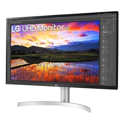 Product Monitor 31.5" LG 32Un650K-W / 4K / Ips / 3840X2160 / 32Un650K-W base image