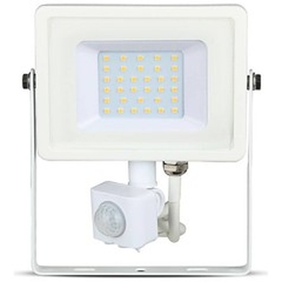 Product Προβολείς LED V-TAC VT-30-S-W 30W Samsung CHIP Motion 2400lm (SKU 459) White base image