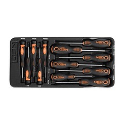 Product Κατσαβίδια Χειρός Neo Tools Screwdrivers PZ, TX, precision, set of 12, insert base image