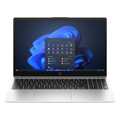 Product Laptop HP 15.6" 250R G10 Intel Core 5 120U 16GB 512GB SSD Win11Home Silver (AD1T9ET) base image