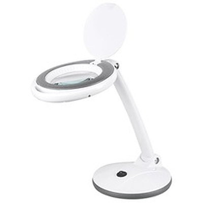 Product Φωτιστικό Γραφείου 5D 6W Rebel Table Magnifier Lamp (30x2835 SMD) base image