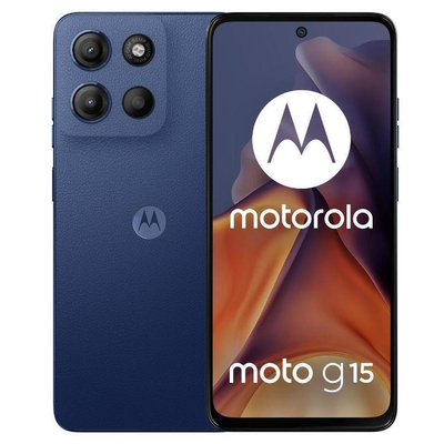 Product Smartphone Motorola G15 8+128GB DS 4G Sea Blue base image