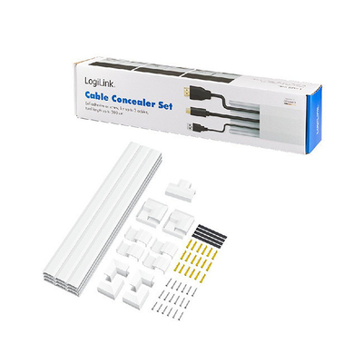 Product Διαχείρισης Καλωδίων Logilink KAB0110 White base image