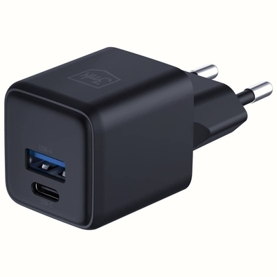 Product Φορτιστής Πρίζας 3MK Hyper GaN 20W QC4+ Black base image