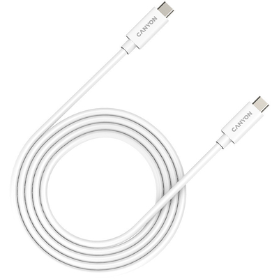Product Καλώδιο USB-C Canyon UC-42 USB-C 20Gbps 240B 4K 1m White base image