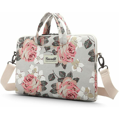 Product Τσάντα Laptop Canvaslife 15"-16" White rose base image