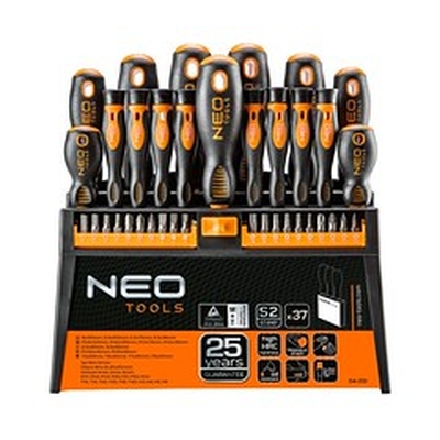 Product Κατσαβίδια Χειρός Neo Tools Set of screwdrivers and bits 37 items base image