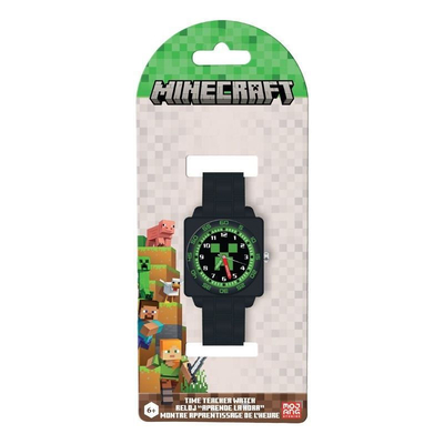 Product Παιδικό Ρολόι Minecraft MIN9011 Black base image