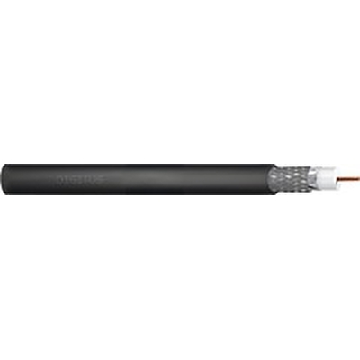 Product Καλώδιο Κεραίας Digitus RG-6 75 Ohm, (2x foil + 77% braid), Fca, PE, 100m, Black base image