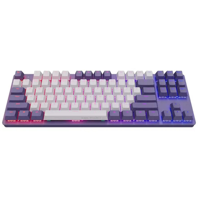 Product Πληκτρολόγιο Gaming Dark Project KD87A Violet/White ABS G3MS Sapphire base image