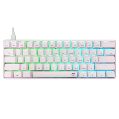 Product Πληκτρολόγιο Gaming White Shark Shinobi-2 White blue switch base image