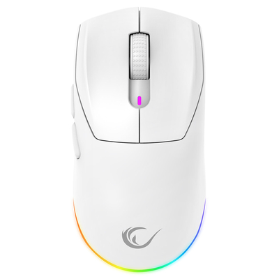 Product Gaming Ποντίκι Rampage Prote M5 24000DPI RGB LED 1kHz White base image