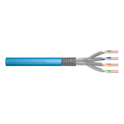 Product Καλώδιο Δικτύου Digitus Cat.6A INSTALLATION, S/FTP, Eca, AWG 23/1, LSOH, 500m, blue, reel base image