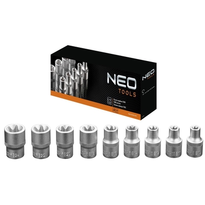 Product Καρυδάκια Neo Tools 1/2" Torx socket wrenches, set of 9 base image