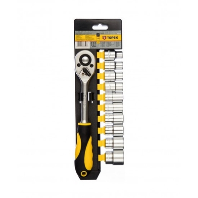 Product Καστάνια Topex 1/2" socket wrenches, set of 11 pcs. base image