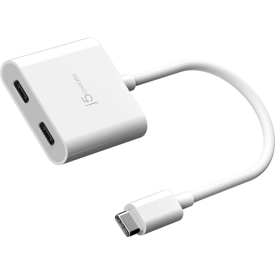 Product Αντάπτορας USB J5create USB-C to Dual USB-C With Video base image