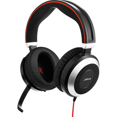 Product Multimedia Headset GN Audio Jabra Evolve 80 Uc Duo base image