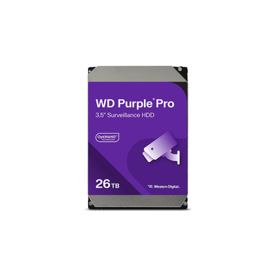Product Σκληρός Δίσκος 3.5" 26TB Western Digital Purple Pro 512Mb base image