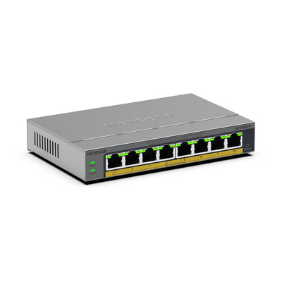 Product Network Switch Netgear 8-Port Poe+ 1G Plus base image