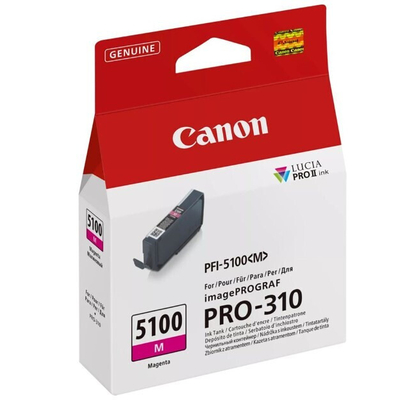 Product Μελάνι Canon PFI-5100 M Eur Magenta Ink base image