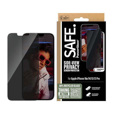 Product Προστασία Οθόνης PanzerGlass Safe Privacy iPhone 16e / 14 / 13 / 13 Pro base image